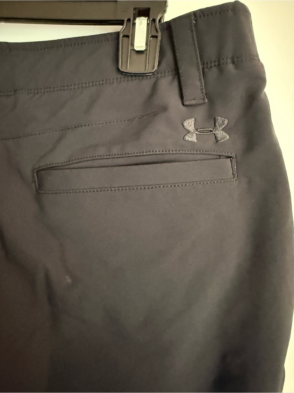 Men's Black Golf Pants - Under Armour - Picture 6 of 7